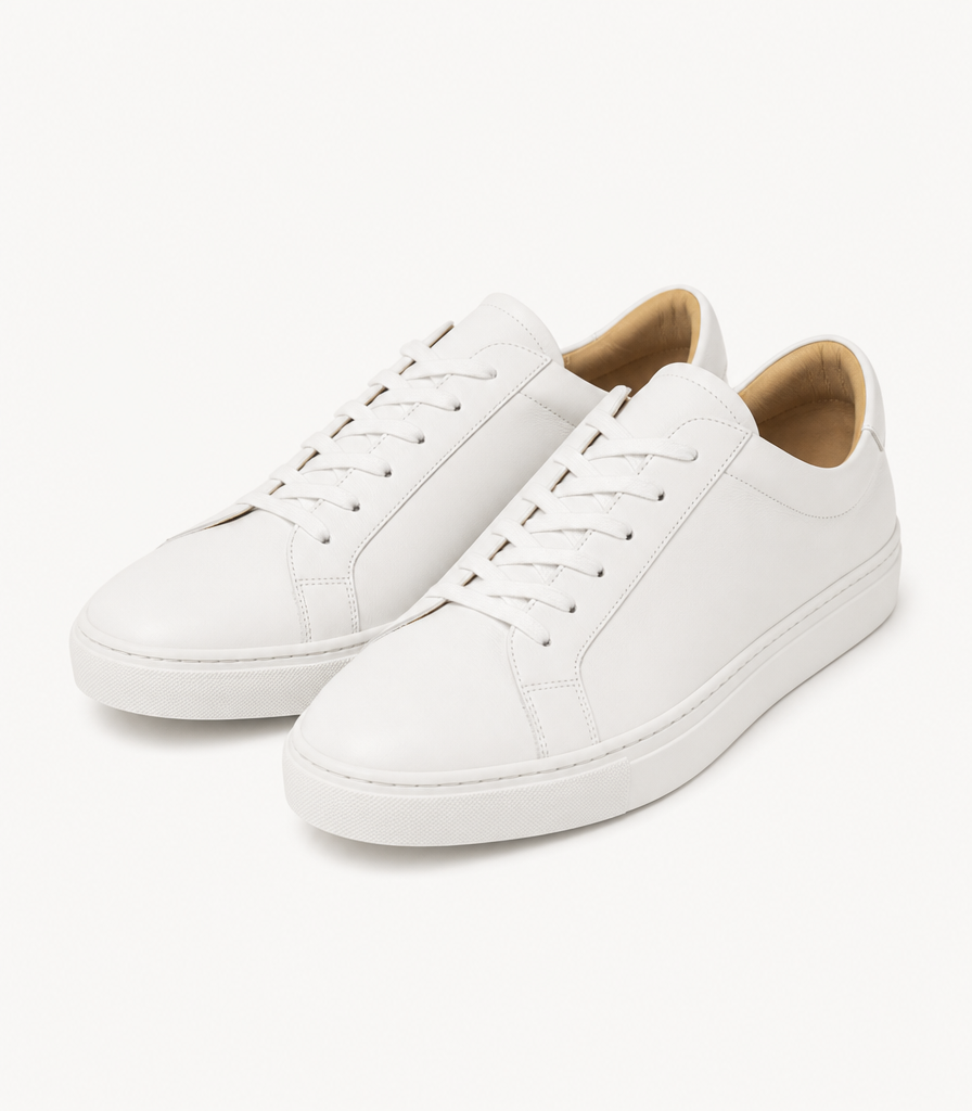 Leather sneakers